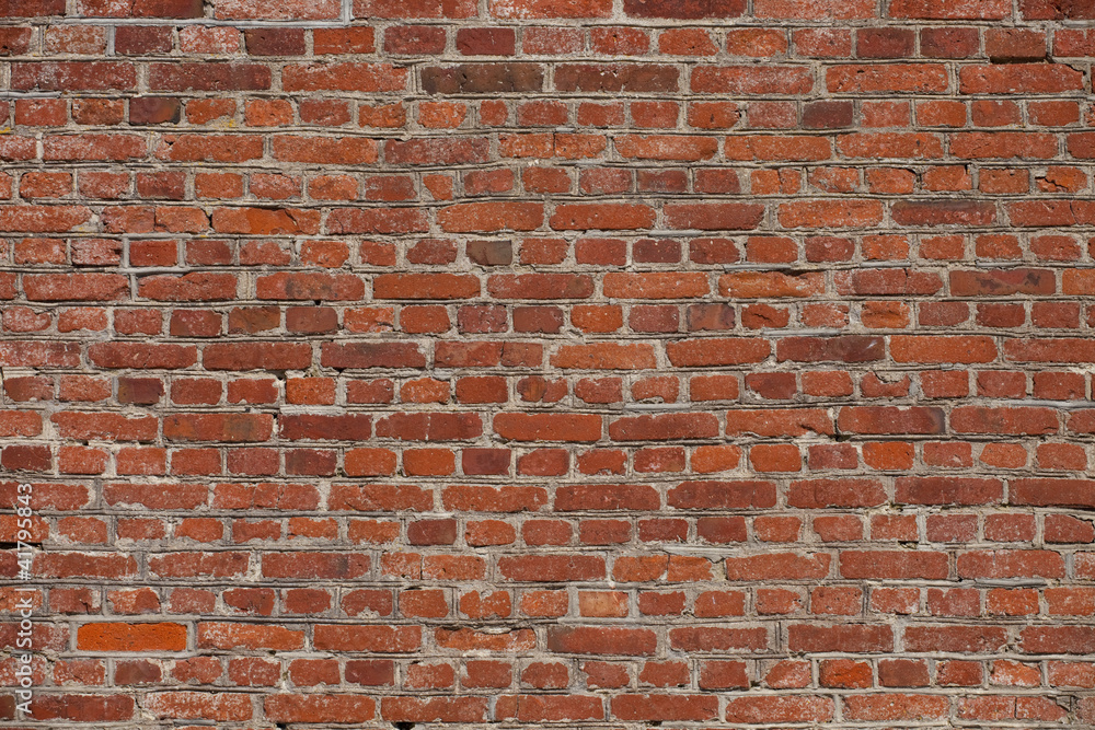 Tło sekcji opinii klientów - cegła