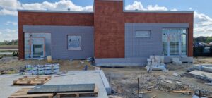 Wykonanie imitacji deski oraz klinkieru metodą odciskaną – Siedlce