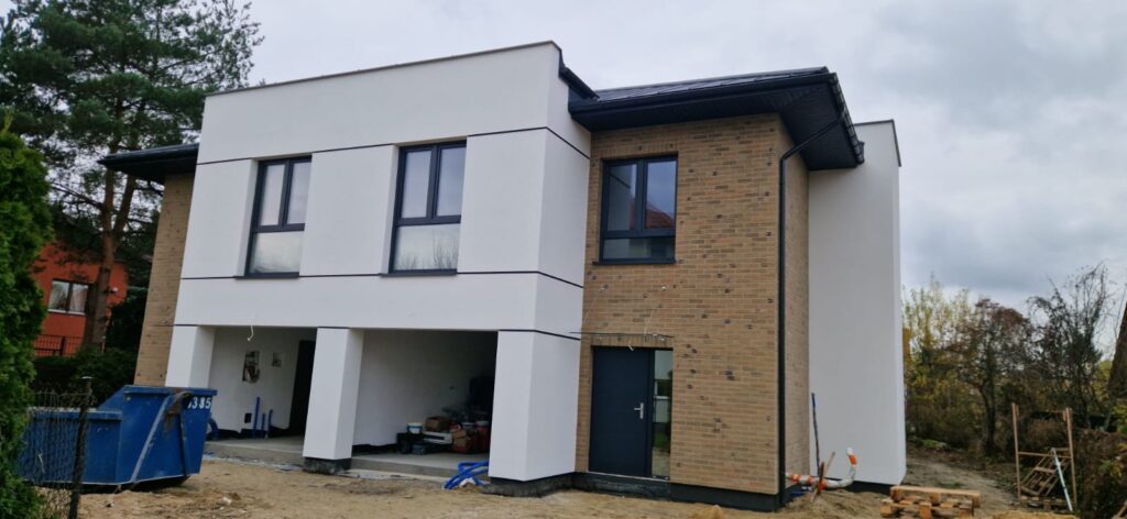 Elewacja oraz podbitka – ul. Stefana Żeromskiego, Piastów