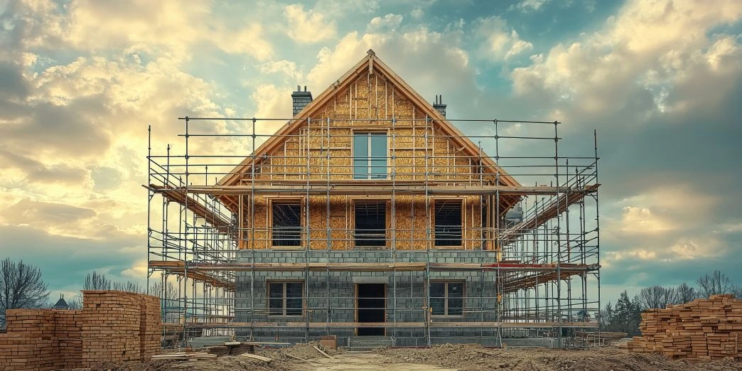 Stan surowy domu krok po kroku – zakres prac i koszt budowy.